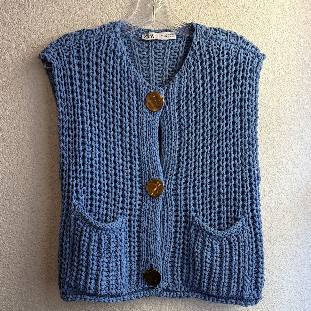 Zara Chunky Knit Top